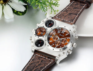 Luxury Quartz Sport Military