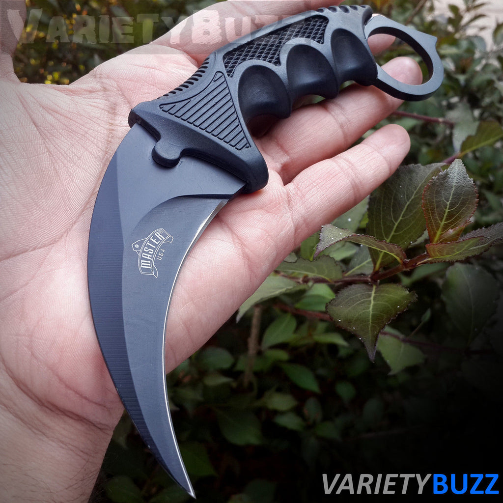 TACTICAL COMBAT KARAMBIT NECK KNIFE