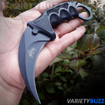 TACTICAL COMBAT KARAMBIT NECK KNIFE