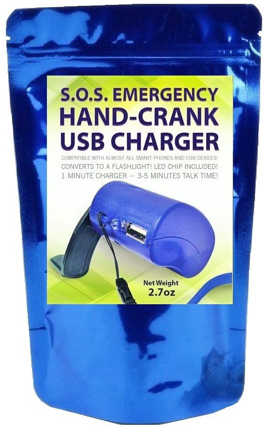 Hand-Crank USB Charger