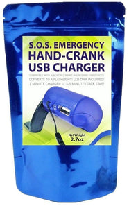 Hand-Crank USB Charger