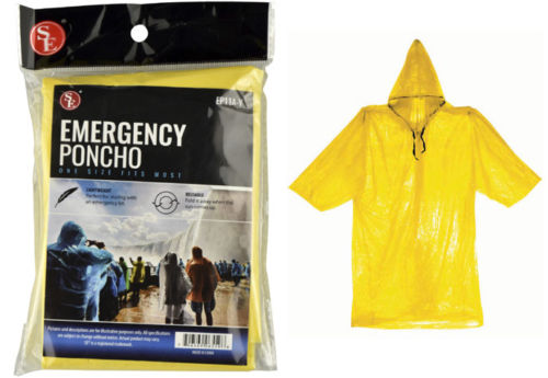 Emergency Hooded Rain